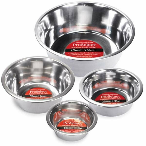 Petedge 16 oz Pro Select Heavy Stainless Steel Mirror Finish Dish ZW150 16